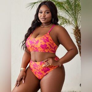 Ladies SHEIN Bathing Suit. NWT. 1X Two Piece Bikini